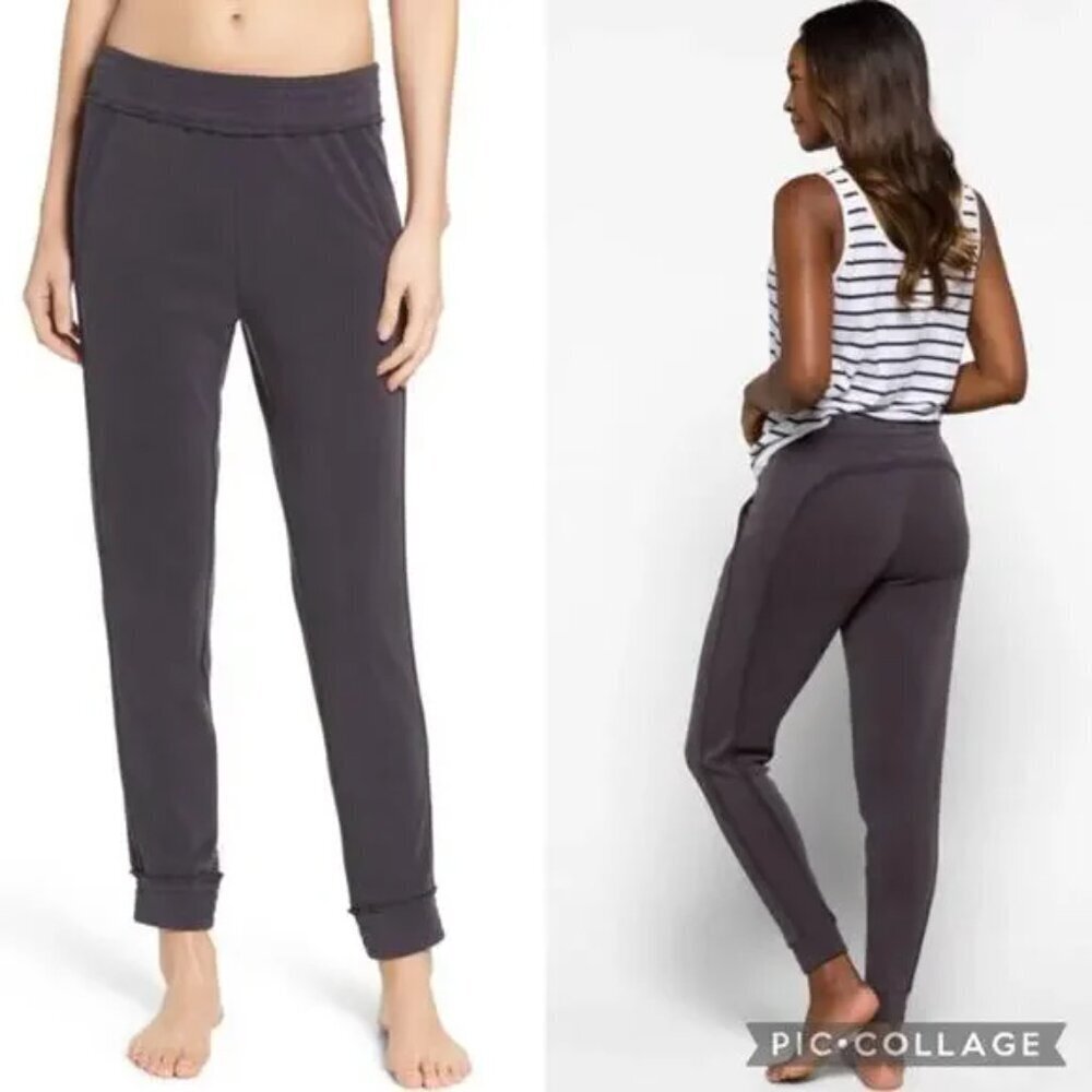 FREE PEOPLE Movement Back Into It Jogger, Dark Gray/Washed Black, Size XS